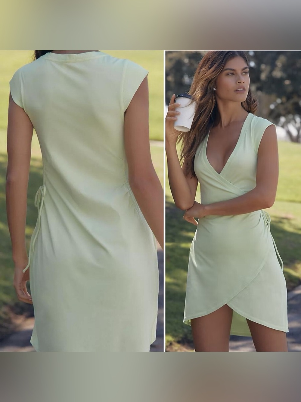 New Anthropologie/Daily Practice v neck dress